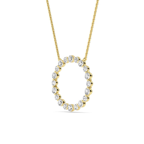 Ophelia Dawn lab grown diamond pendant