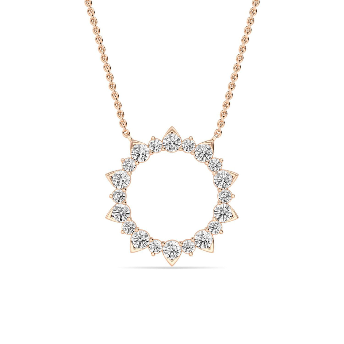 Ophelia Grace lab grown diamond pendant