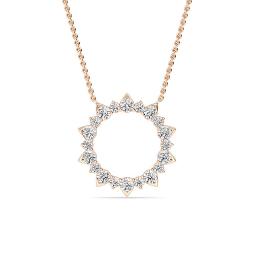 Ophelia Grace lab grown diamond pendant
