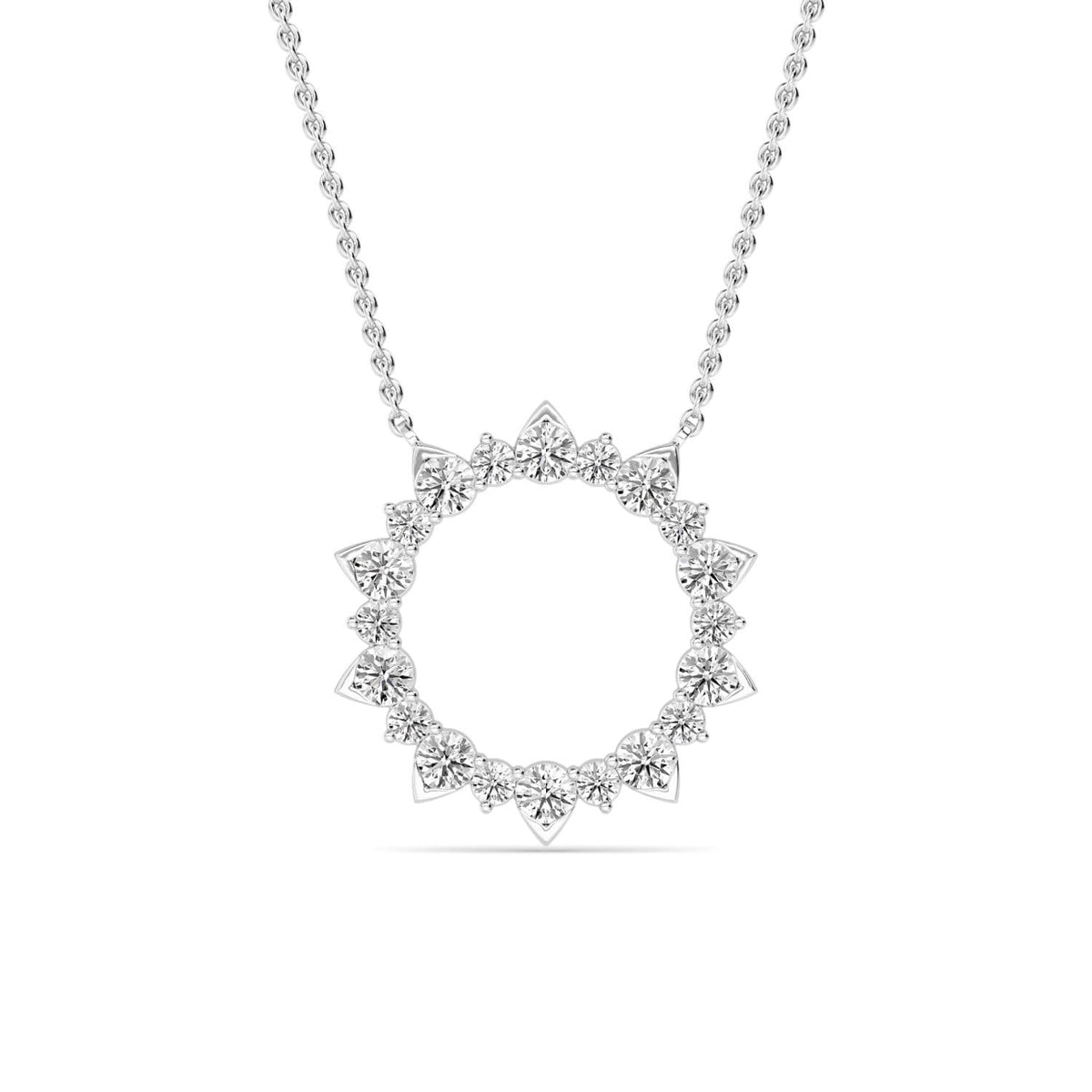 Ophelia Grace lab grown diamond pendant