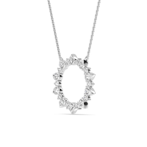 Ophelia Grace lab grown diamond pendant
