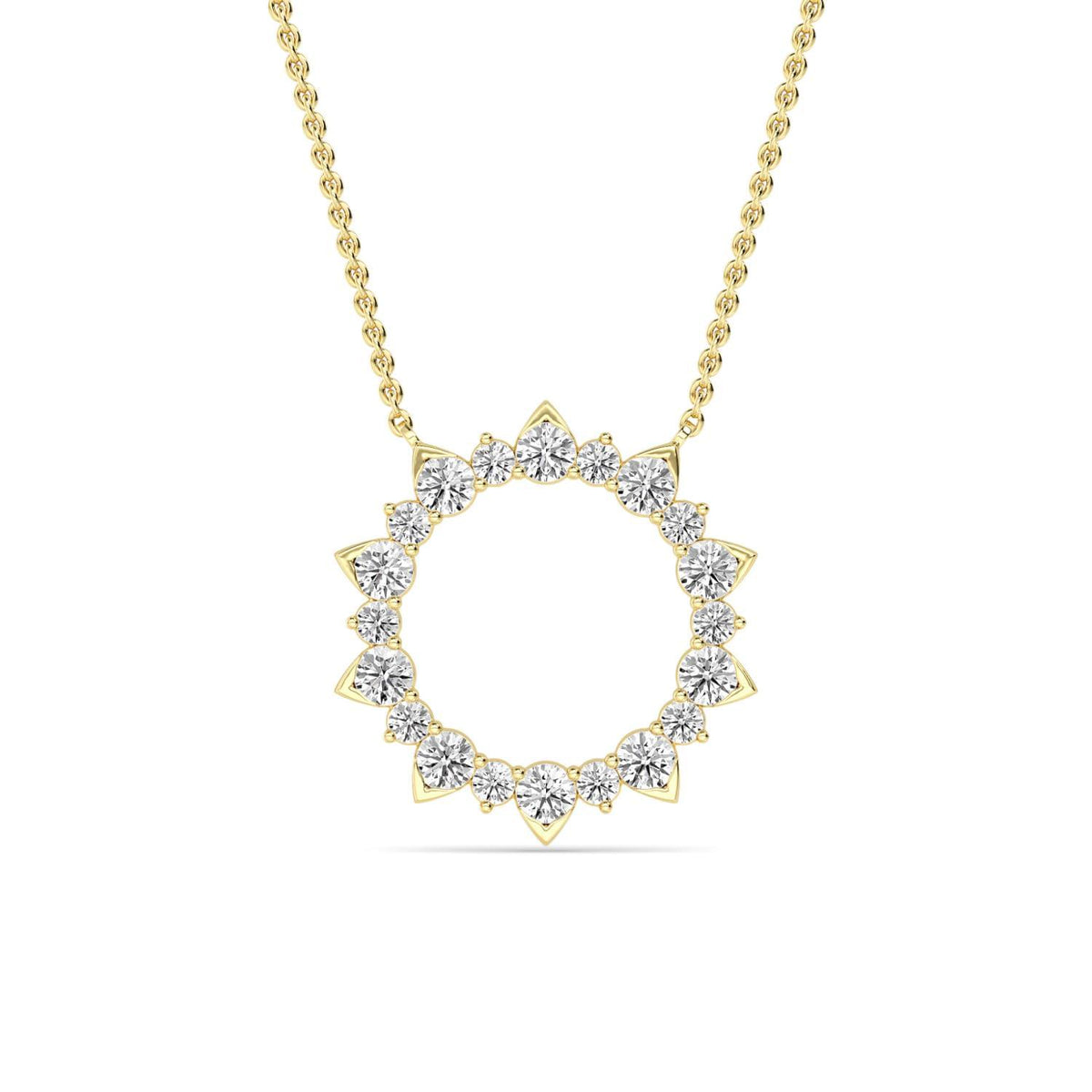 Ophelia Grace lab grown diamond pendant