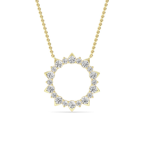 Ophelia Grace lab grown diamond pendant