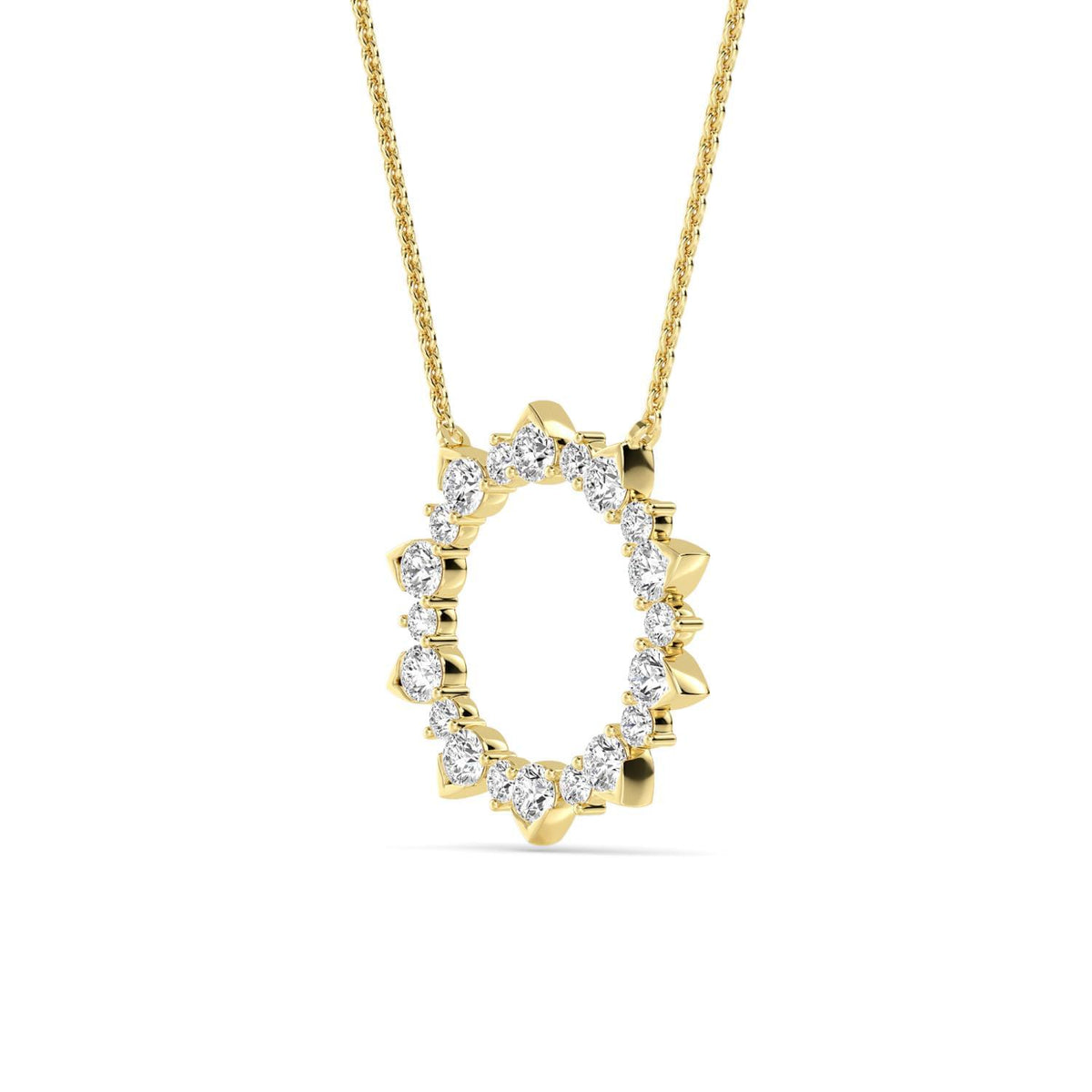 Ophelia Grace lab grown diamond pendant