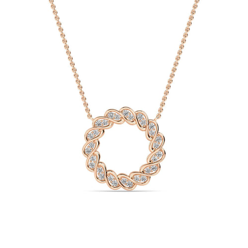 Ophelia Joy lab grown diamond pendant