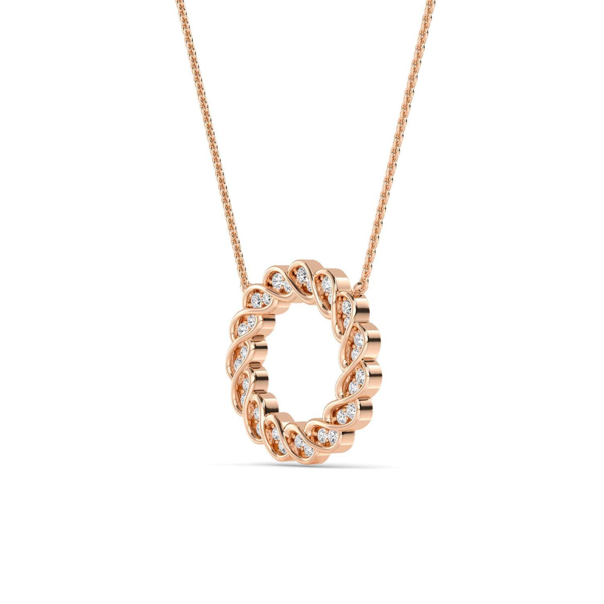 Ophelia Joy lab grown diamond pendant