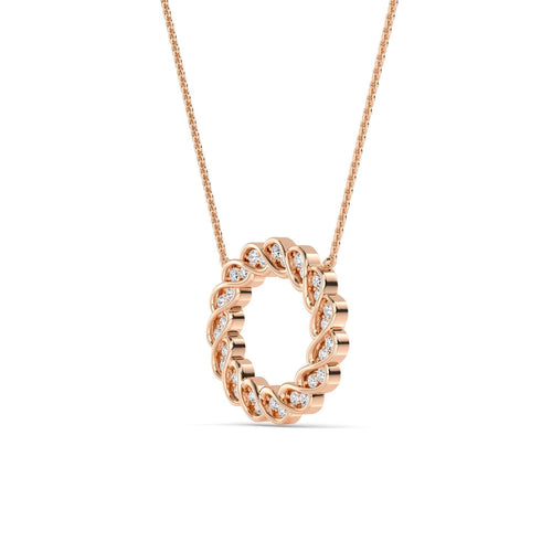 Ophelia Joy lab grown diamond pendant