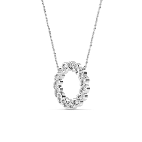 Ophelia Joy lab grown diamond pendant
