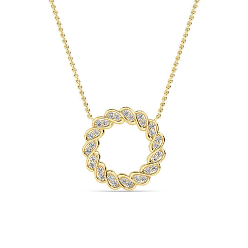 Ophelia Joy lab grown diamond pendant
