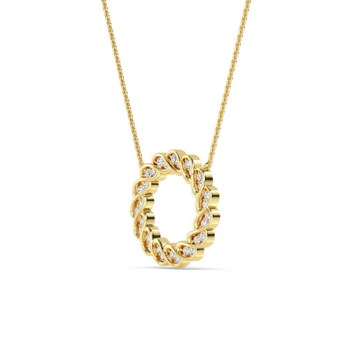 Ophelia Joy lab grown diamond pendant