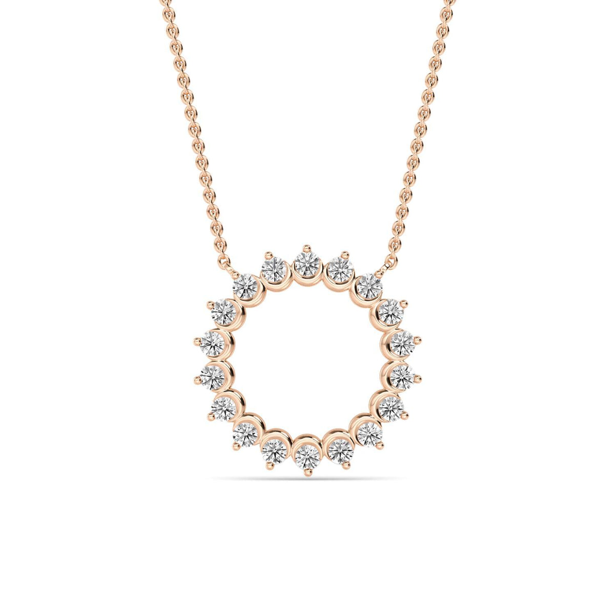 Ophelia Lune lab grown diamond pendant