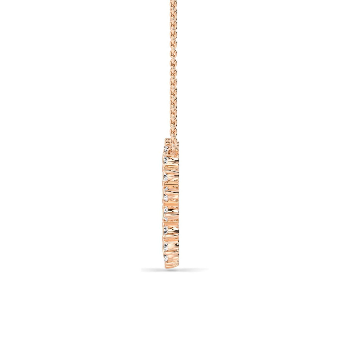 Ophelia Lune lab grown diamond pendant