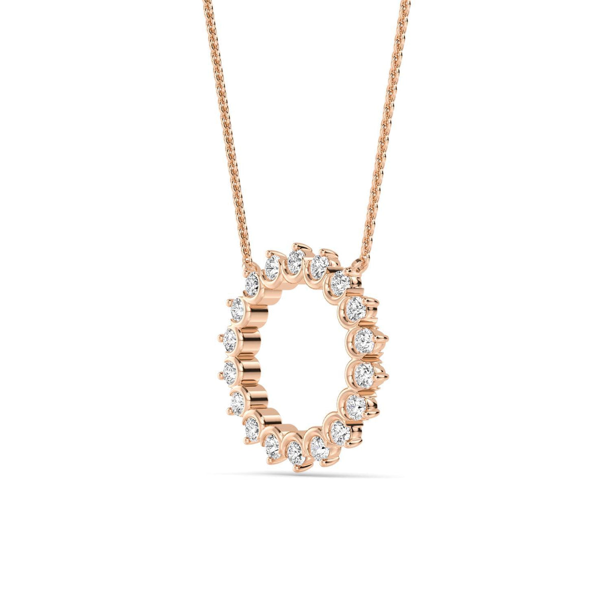 Ophelia Lune lab grown diamond pendant