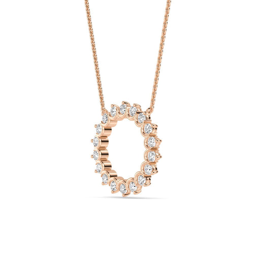 Ophelia Lune lab grown diamond pendant