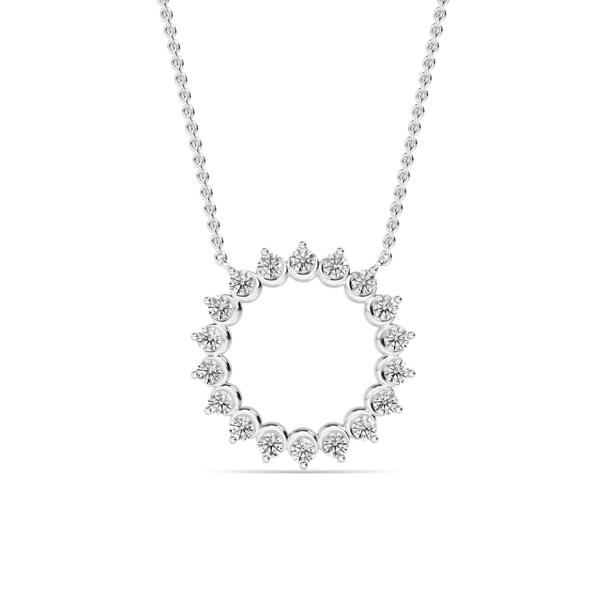 Ophelia Lune lab grown diamond pendant