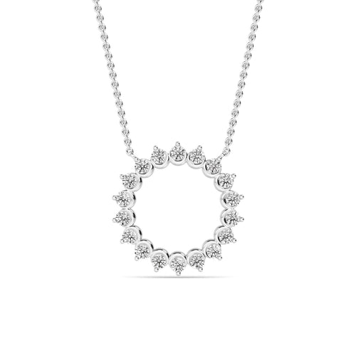 Ophelia Lune lab grown diamond pendant