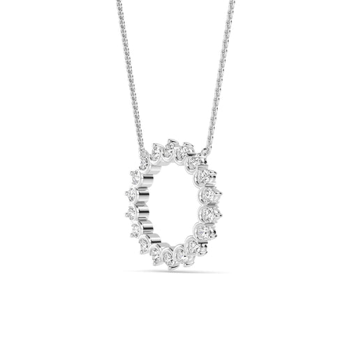 Ophelia Lune lab grown diamond pendant