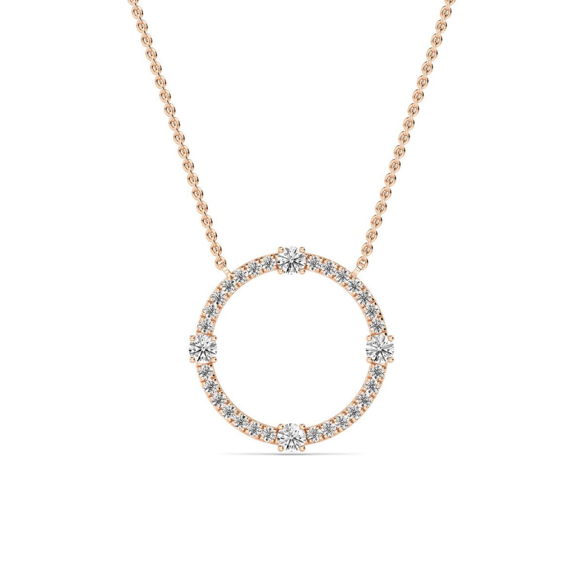Ophelia Rose lab grown diamond pendant