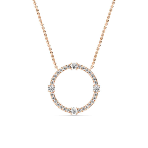 Ophelia Rose lab grown diamond pendant