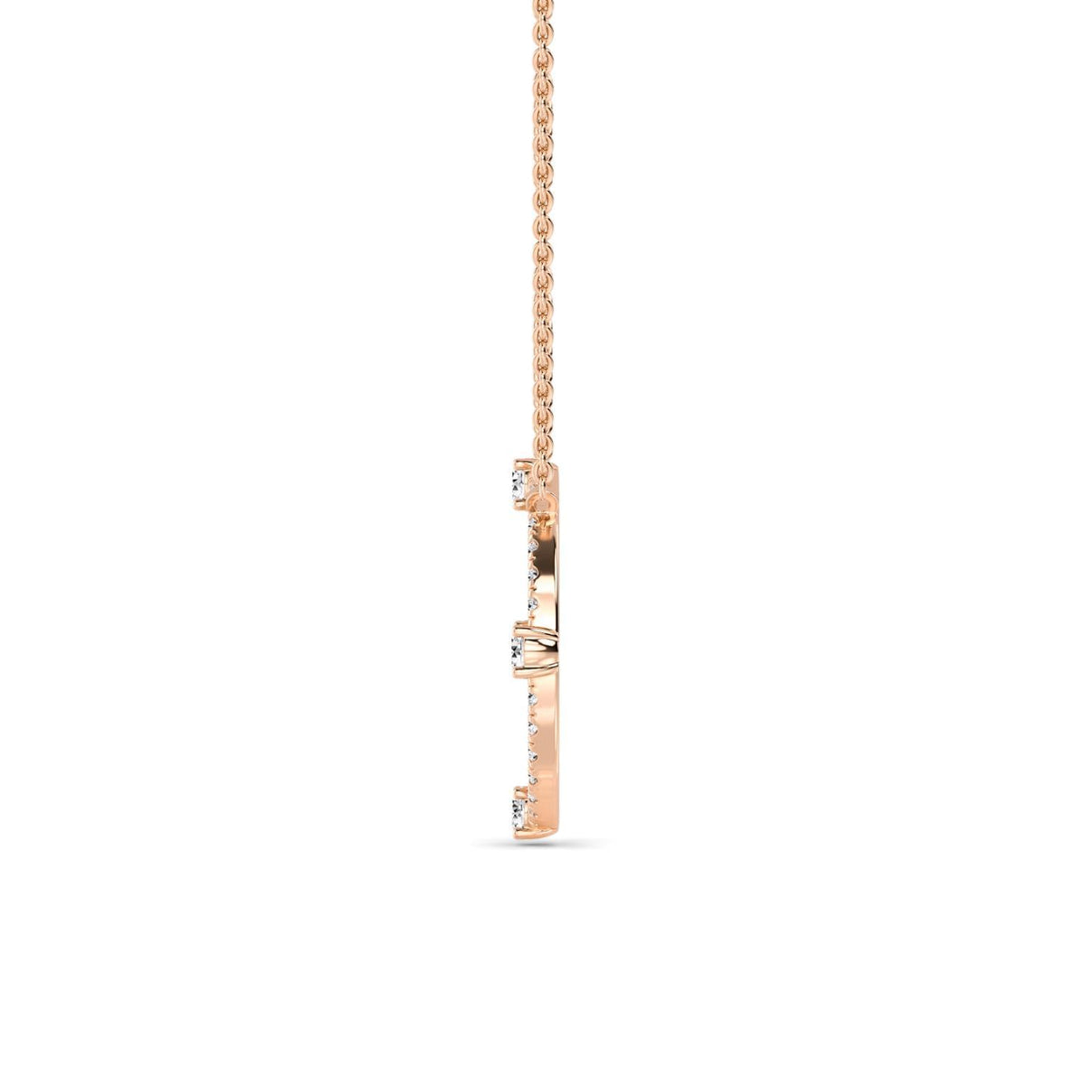 Ophelia Rose lab grown diamond pendant