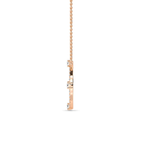 Ophelia Rose lab grown diamond pendant