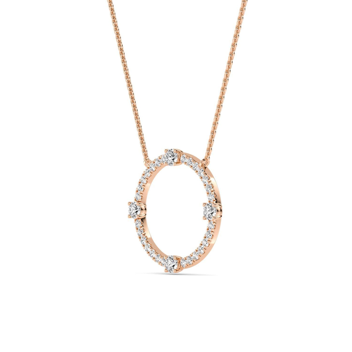 Ophelia Rose lab grown diamond pendant