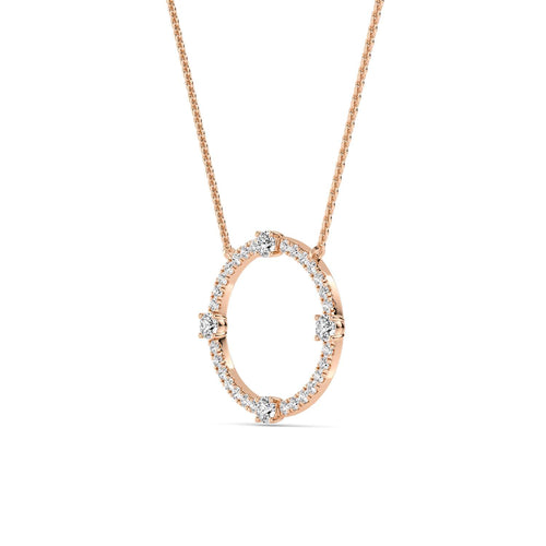Ophelia Rose lab grown diamond pendant
