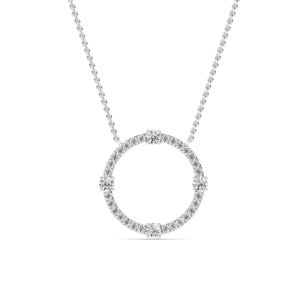 Ophelia Rose lab grown diamond pendant