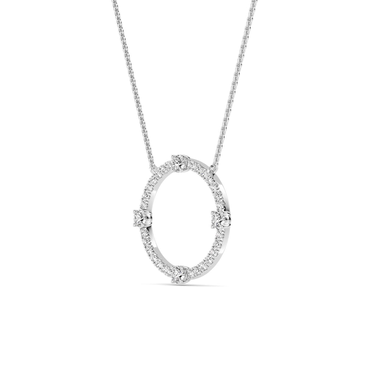 Ophelia Rose lab grown diamond pendant