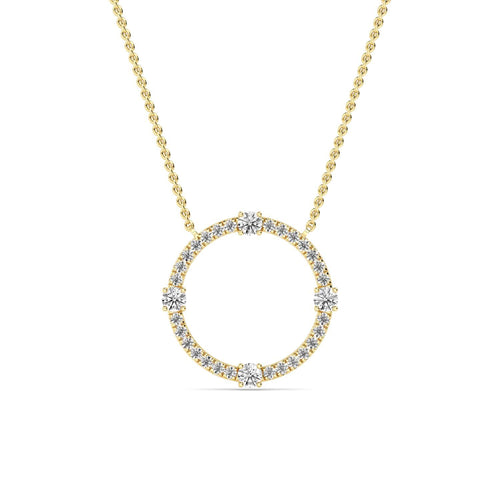 Ophelia Rose lab grown diamond pendant