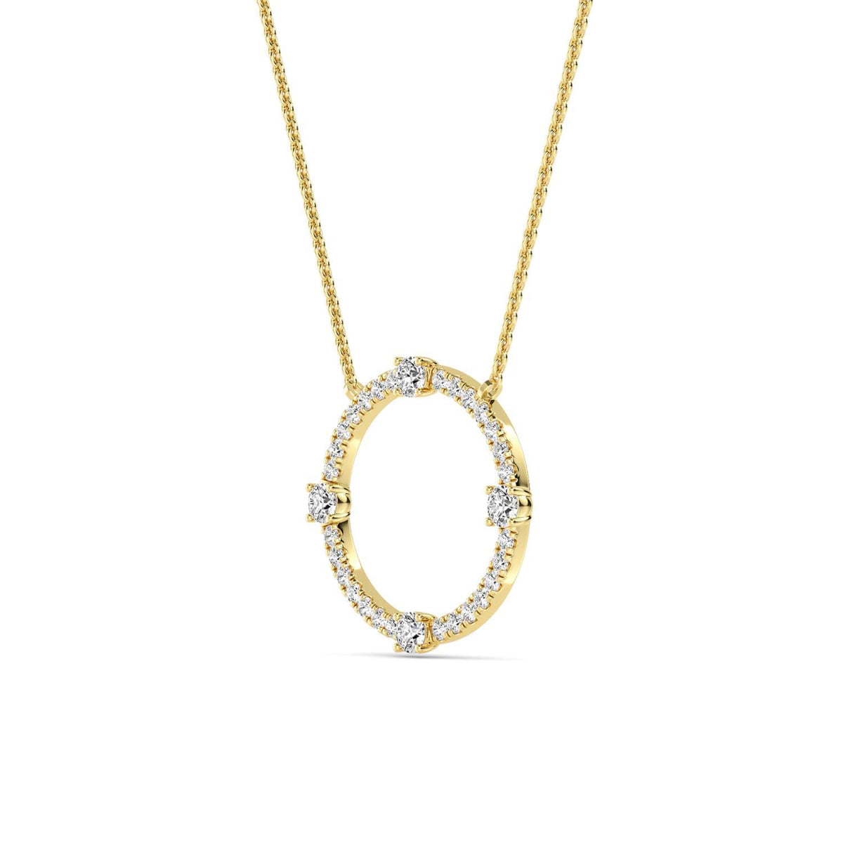 Ophelia Rose lab grown diamond pendant