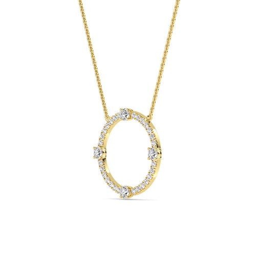 Ophelia Rose lab grown diamond pendant