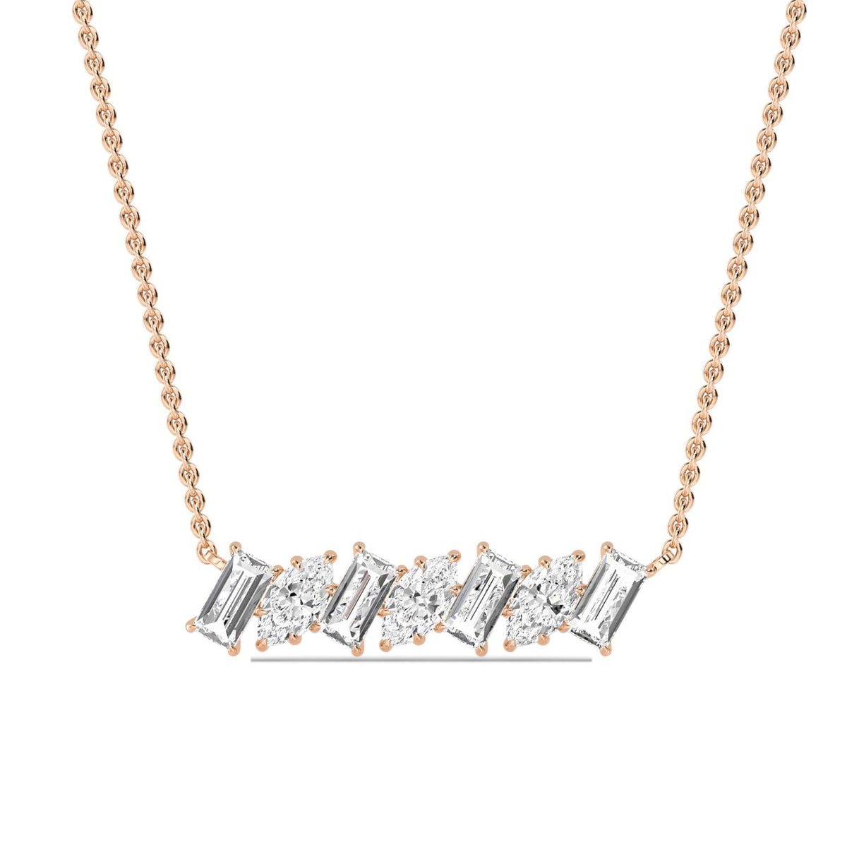 Ophelia Vale lab grown diamond pendant