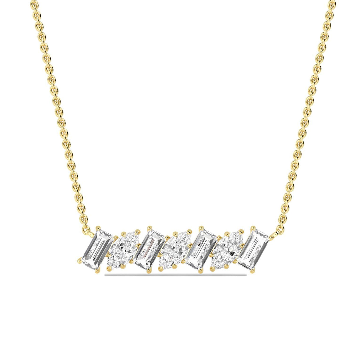 Ophelia Vale lab grown diamond pendant