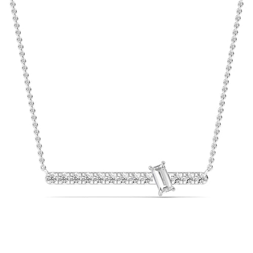 Rosaline Bloom lab grown diamond pendant
