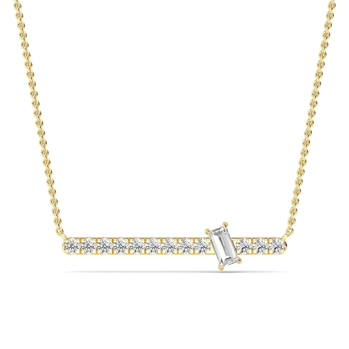 Rosaline Bloom lab grown diamond pendant