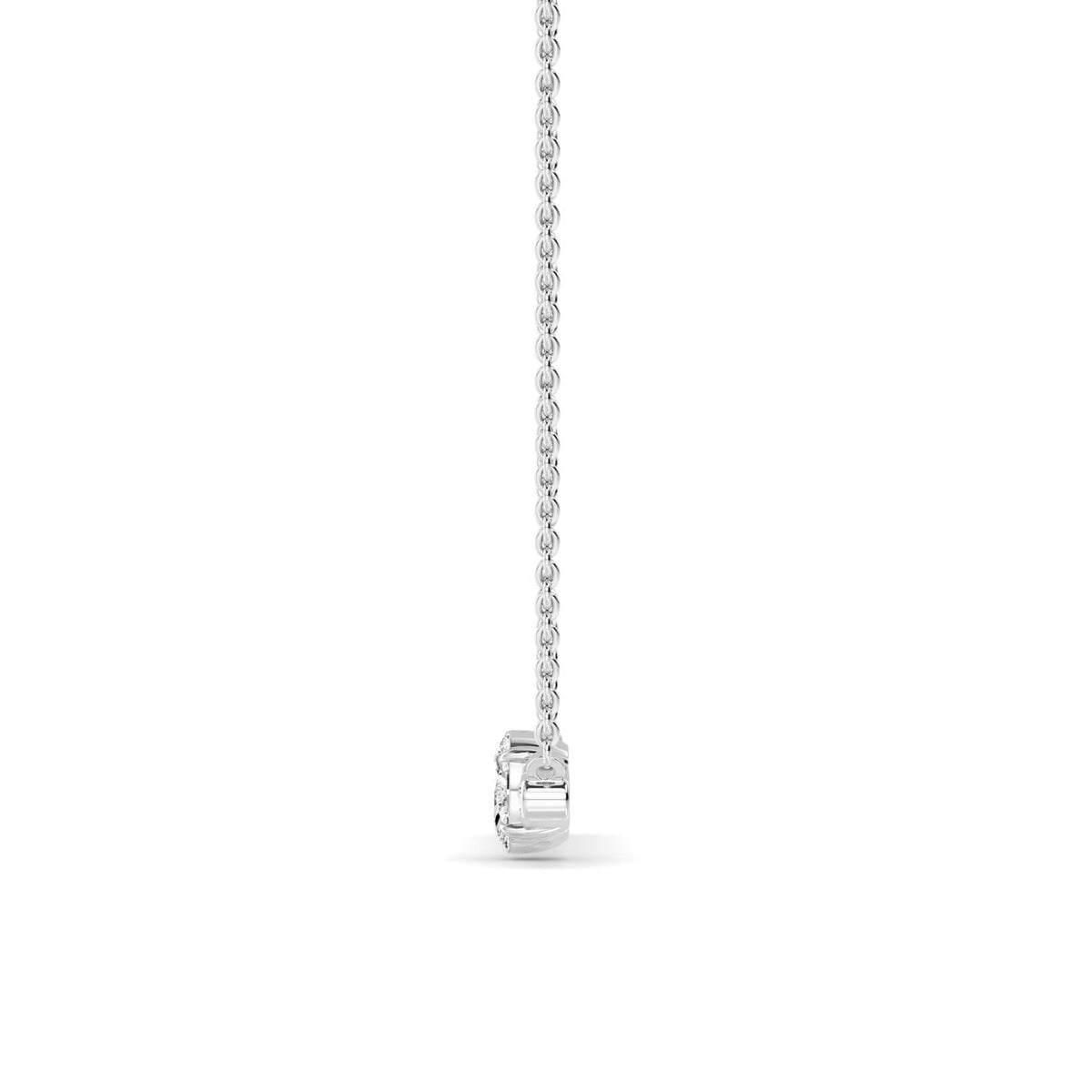 Rosaline Dawn lab grown diamond pendant