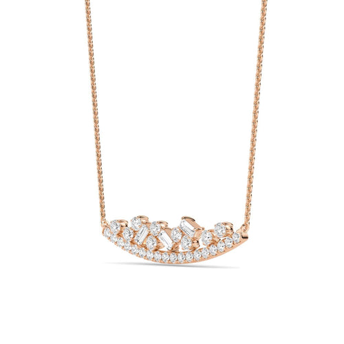 Rosaline Grace lab grown diamond pendant