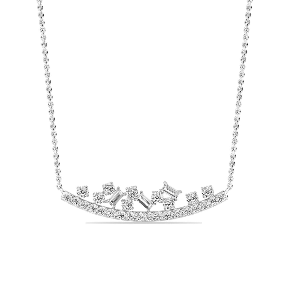 Rosaline Grace lab grown diamond pendant