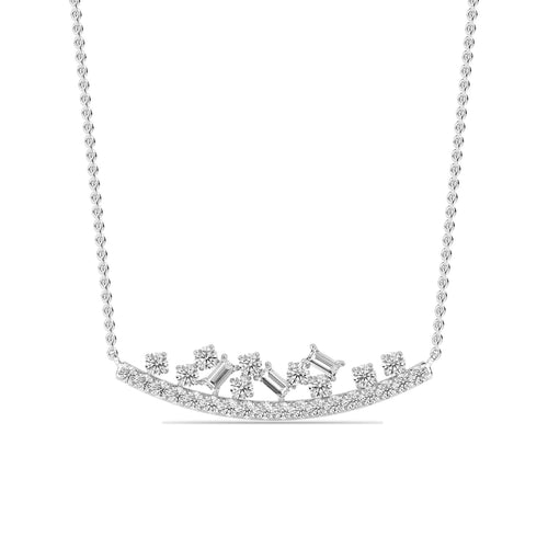 Rosaline Grace lab grown diamond pendant