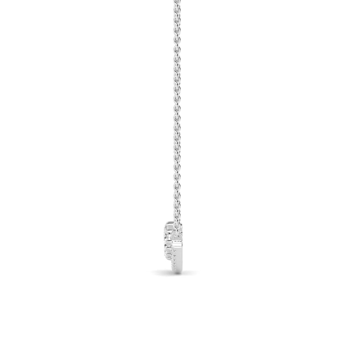 Rosaline Grace lab grown diamond pendant