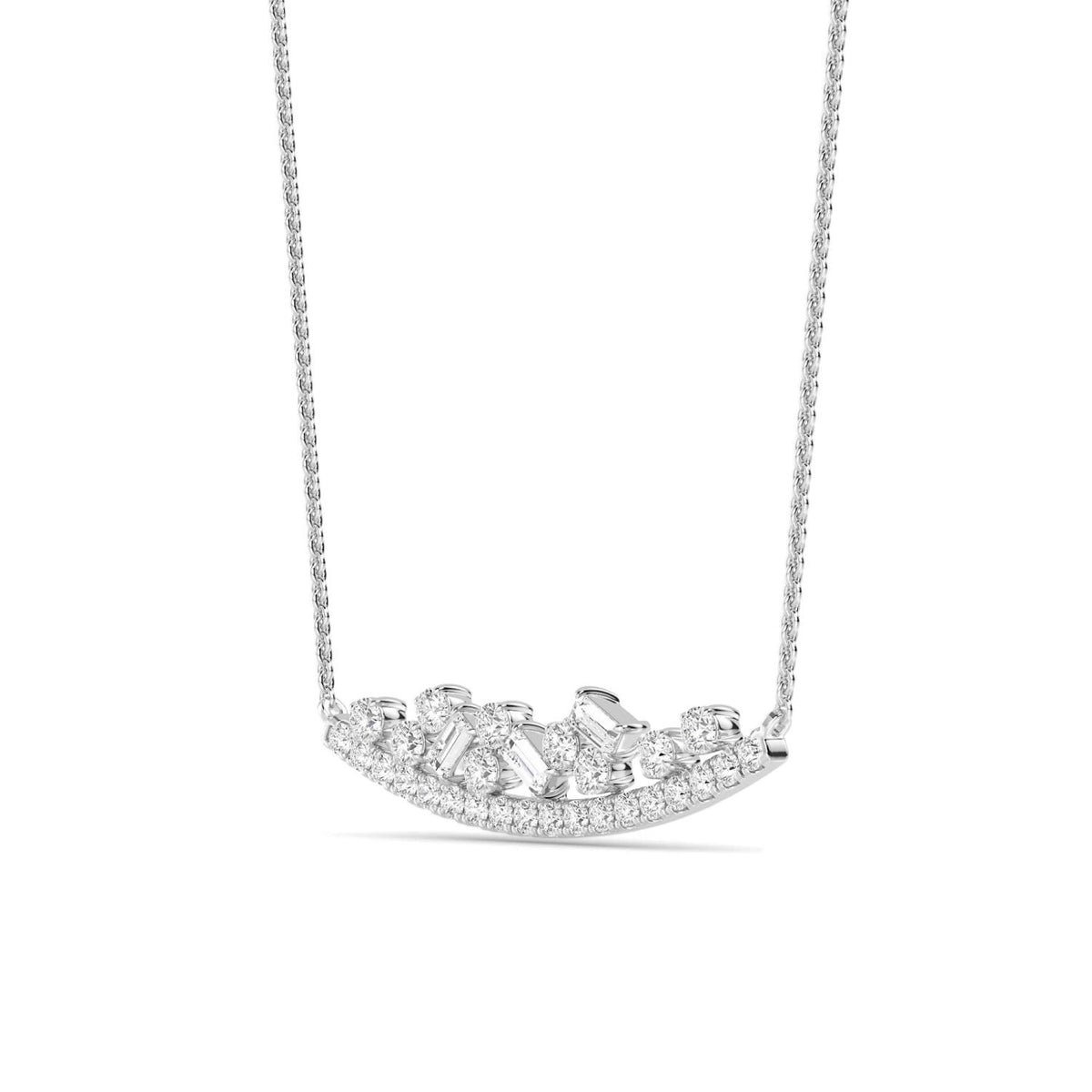 Rosaline Grace lab grown diamond pendant