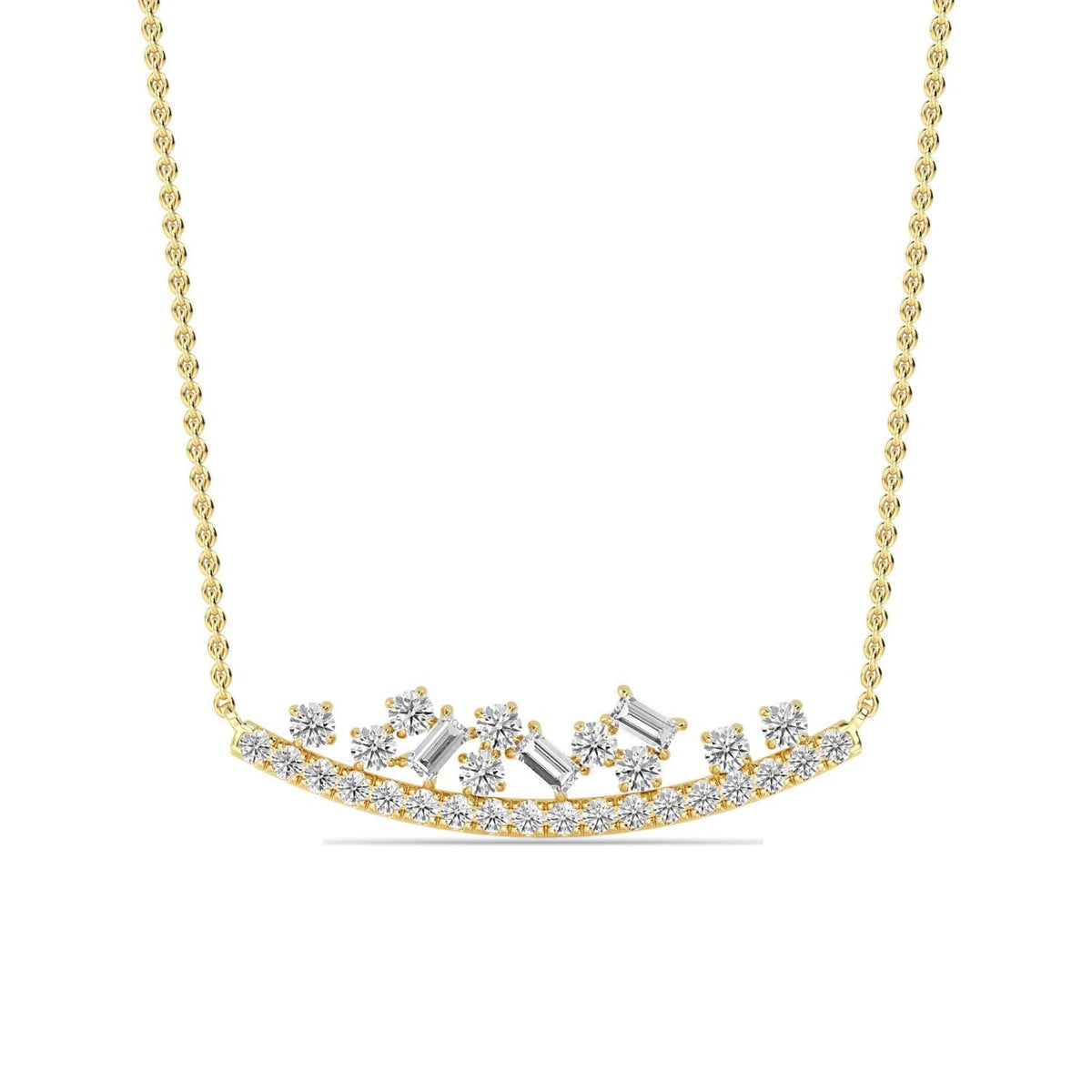 Rosaline Grace lab grown diamond pendant