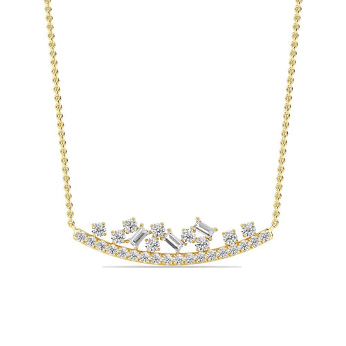 Rosaline Grace lab grown diamond pendant
