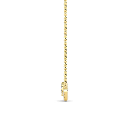 Rosaline Grace lab grown diamond pendant