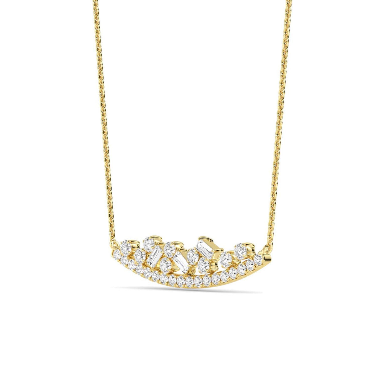 Rosaline Grace lab grown diamond pendant