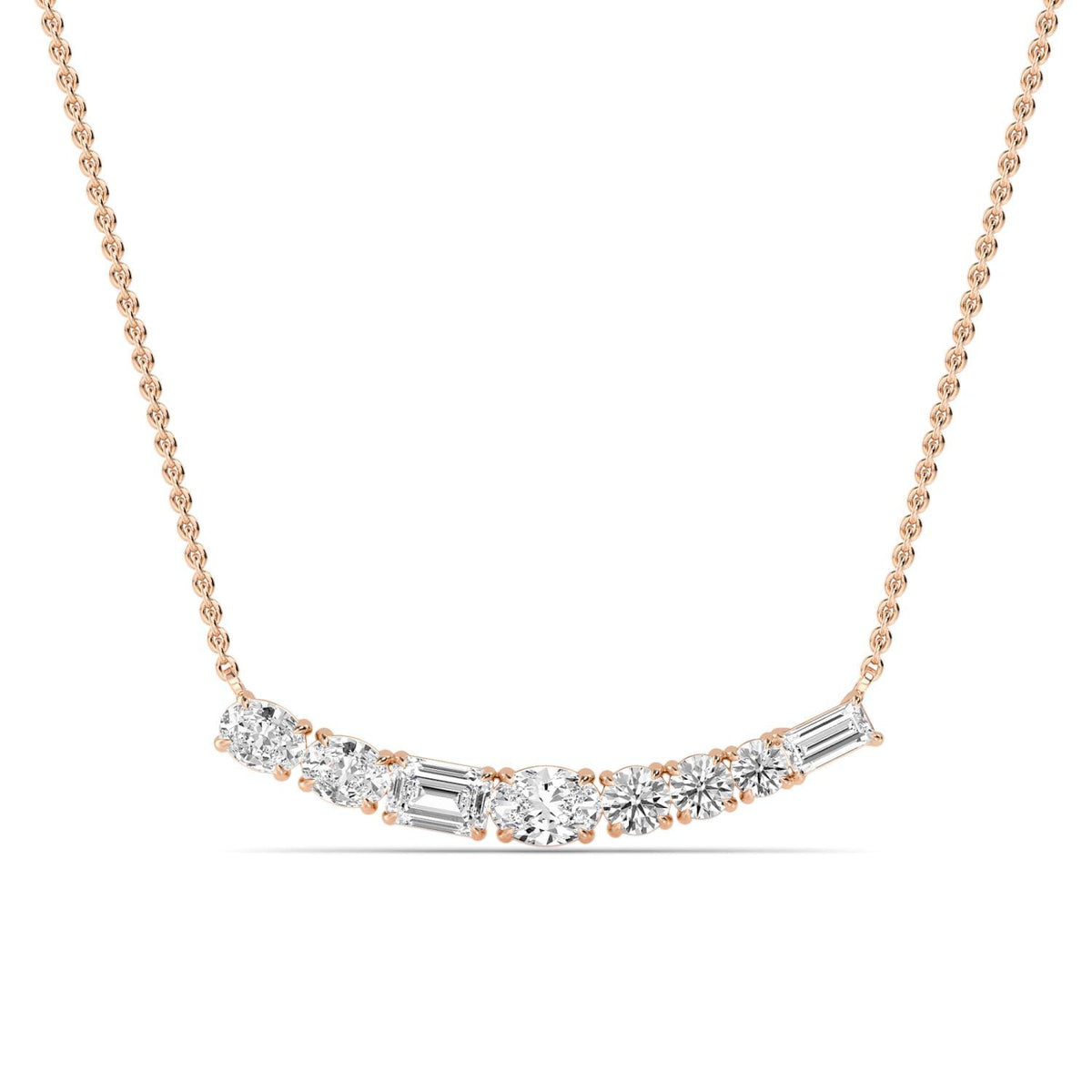 Rosaline Joy lab grown diamond pendant