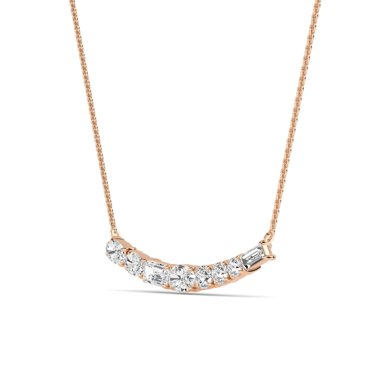 Rosaline Joy lab grown diamond pendant