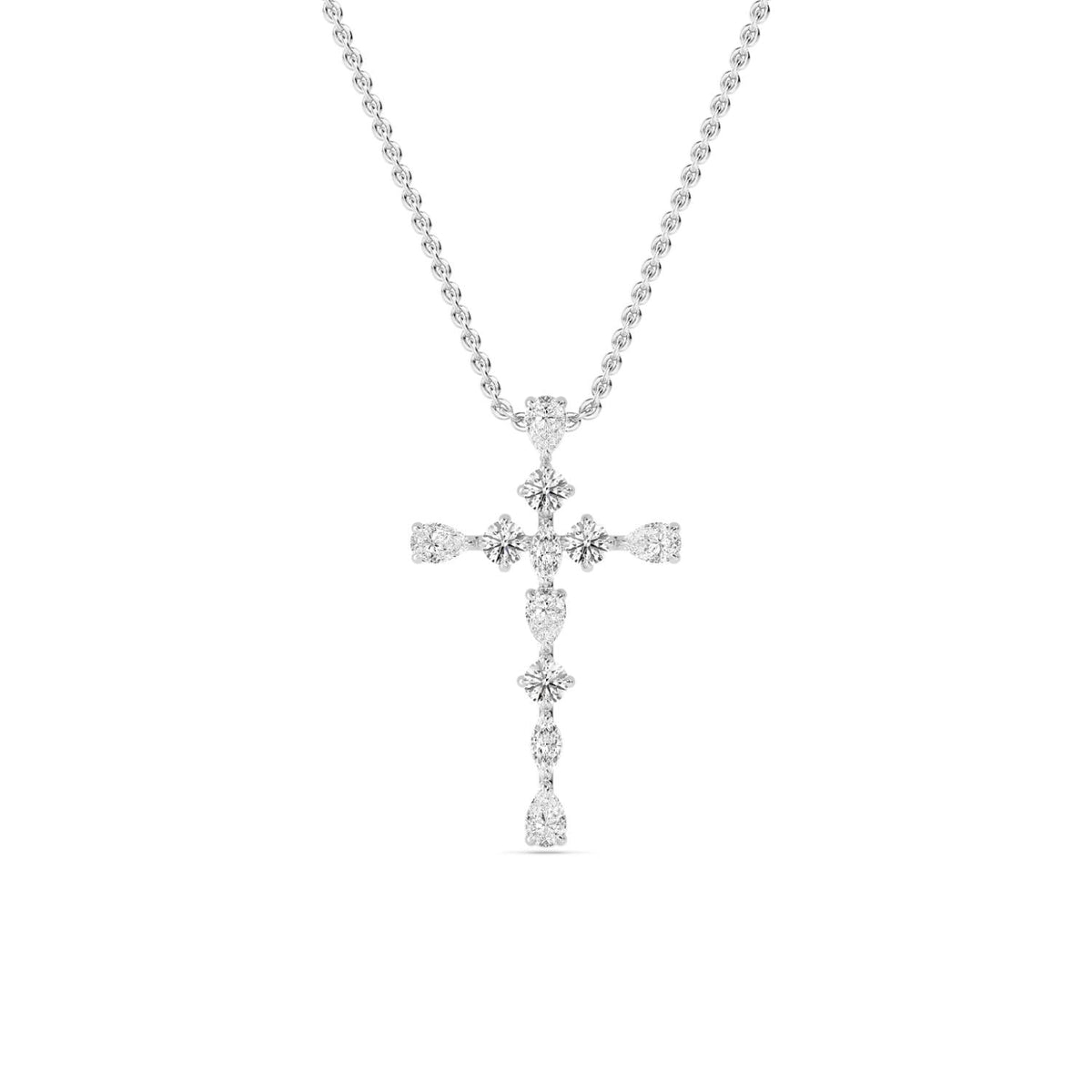 Rosaline Rose lab grown diamond pendant