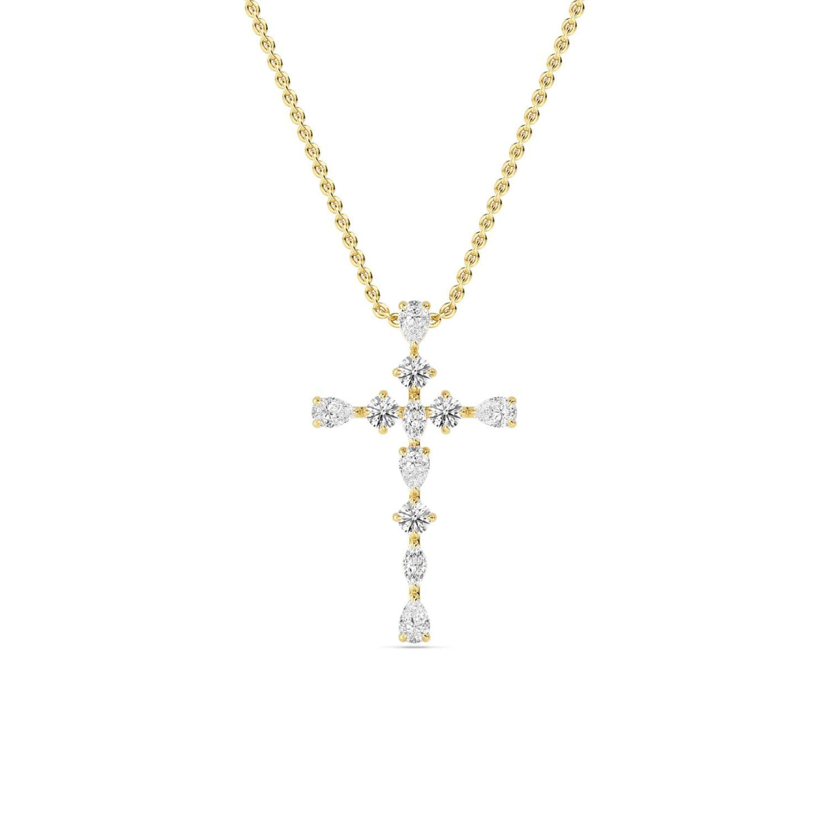 Rosaline Rose lab grown diamond pendant